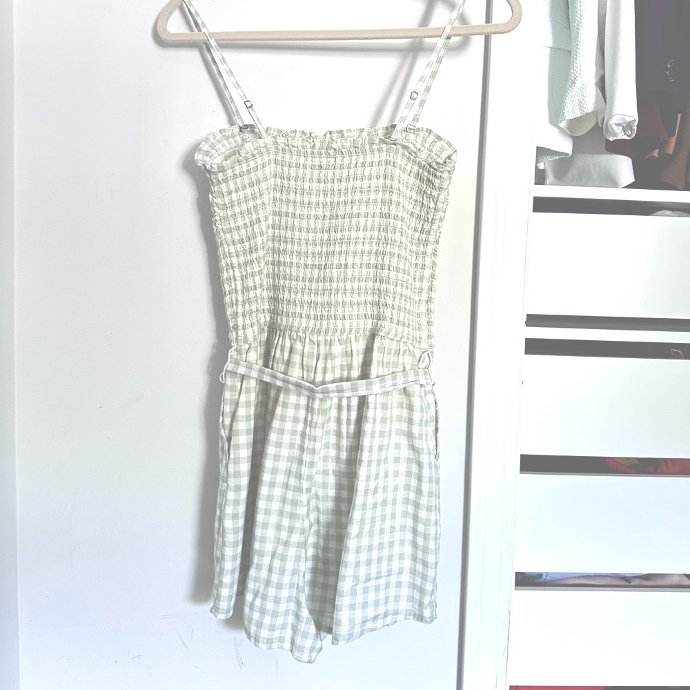 A&F Strapless Romper - Picture 5 of 9